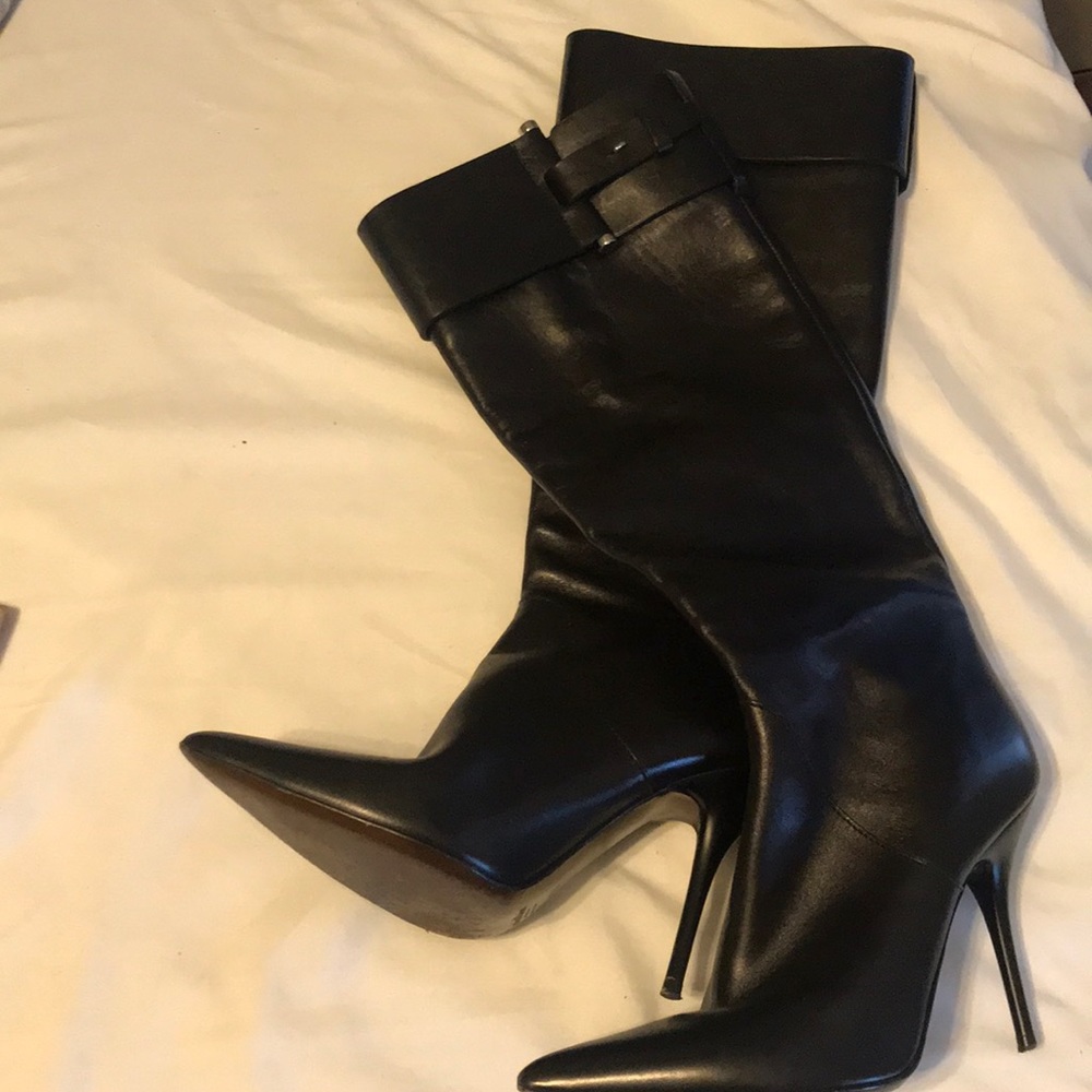 Donating soon! Calvin Klein calf boots